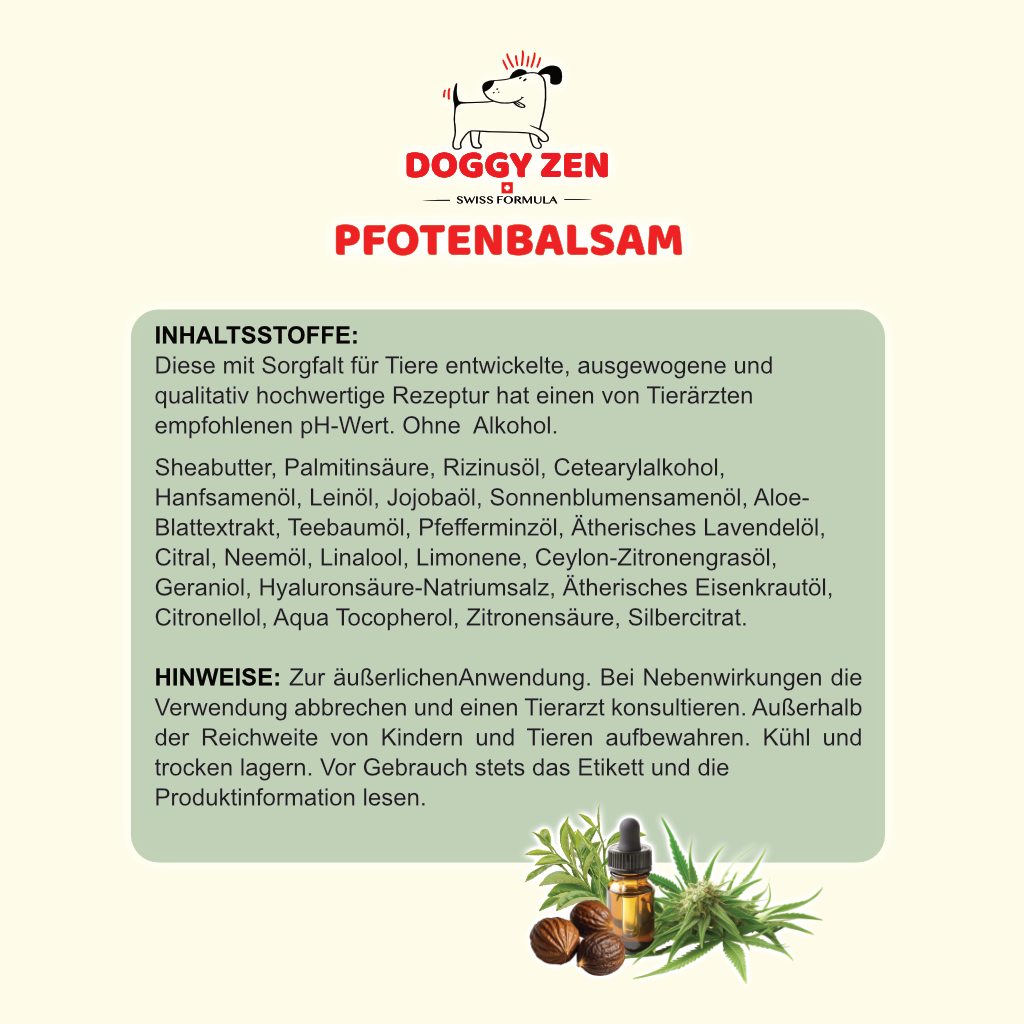 PFOTENPFLEGE - PFOTENBALSAM - 50 ml