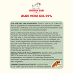 ALOE VERA GEL 96% - DERMATITIS PFERDE KATZEN HUNDE - 250 ml