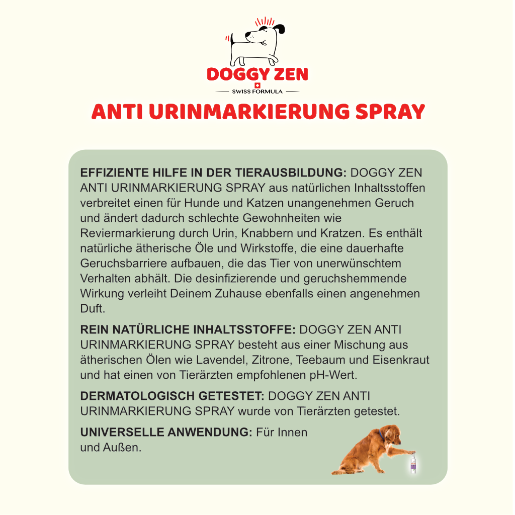 ANTI URINMARKIERUNG SPRAY - 500 ml