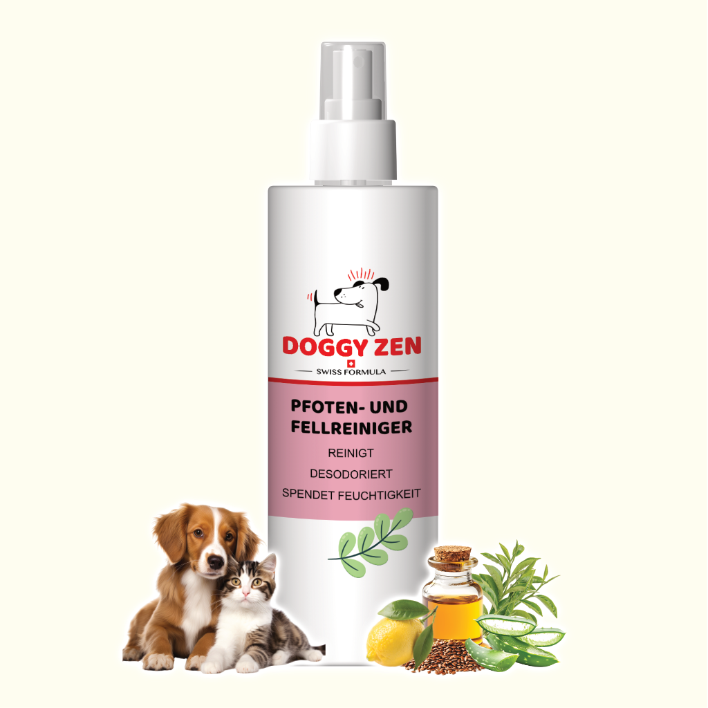 PFOTEN UND FELLREINIGER SPRAY - ERSETZT FEUCHTTÜCHER - 250 ml