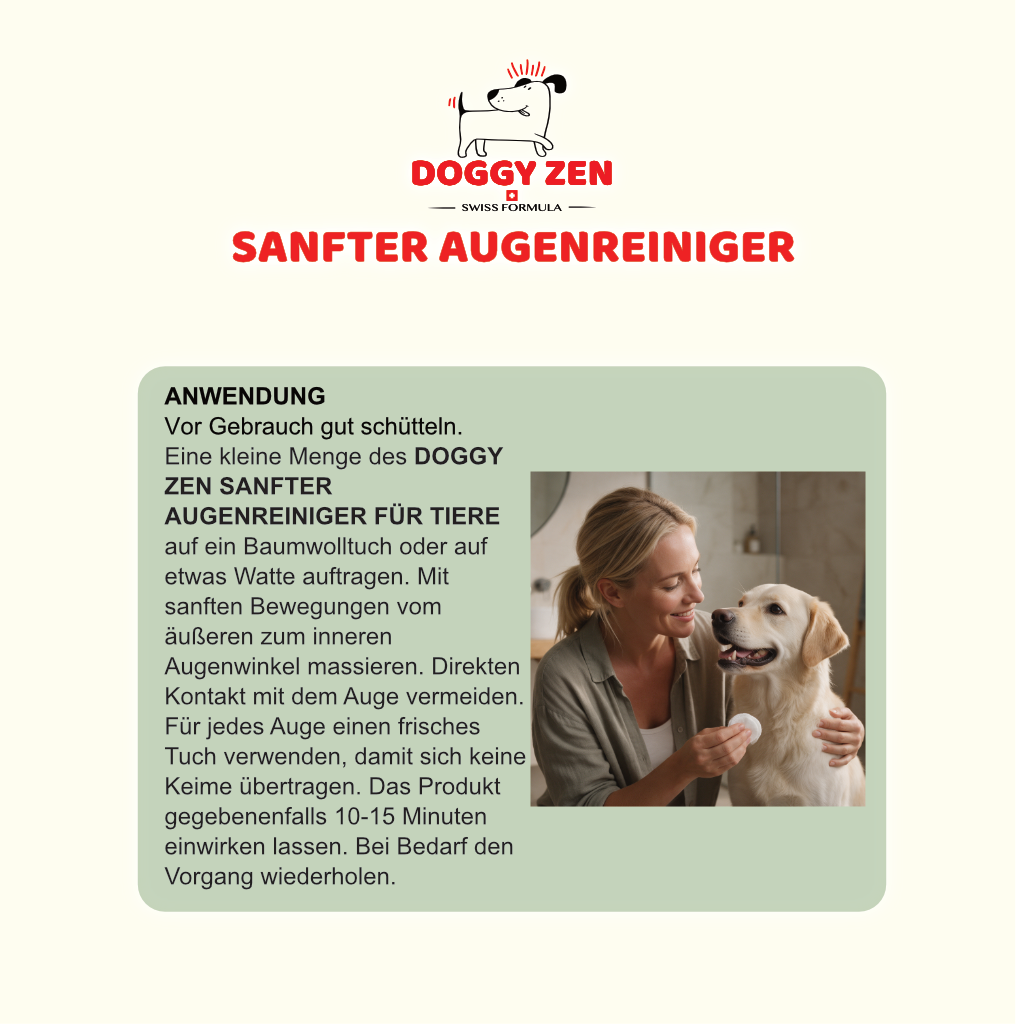 SANFTER AUGENREINIGER FÜR TIERE - 100 ml