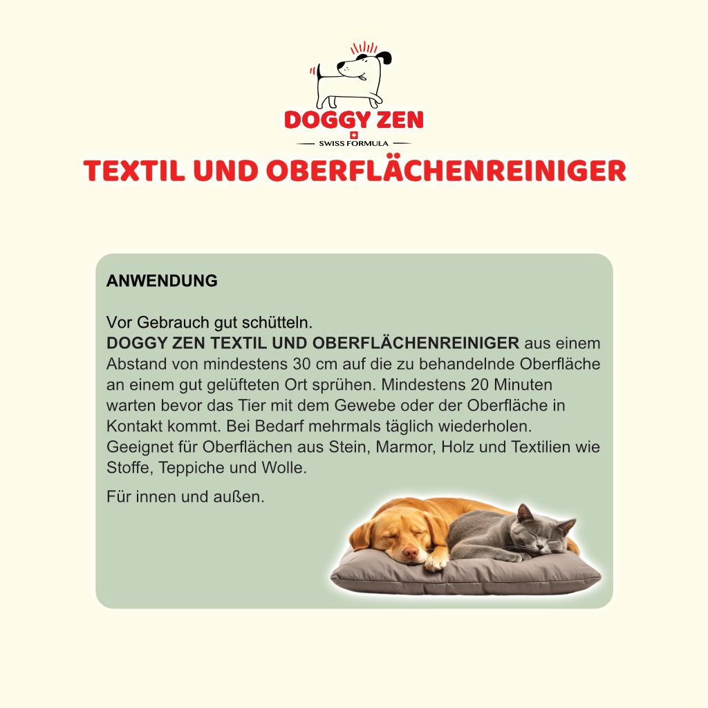 TEXTIL UND OBERFLÄCHENREINIGER - 250 ml