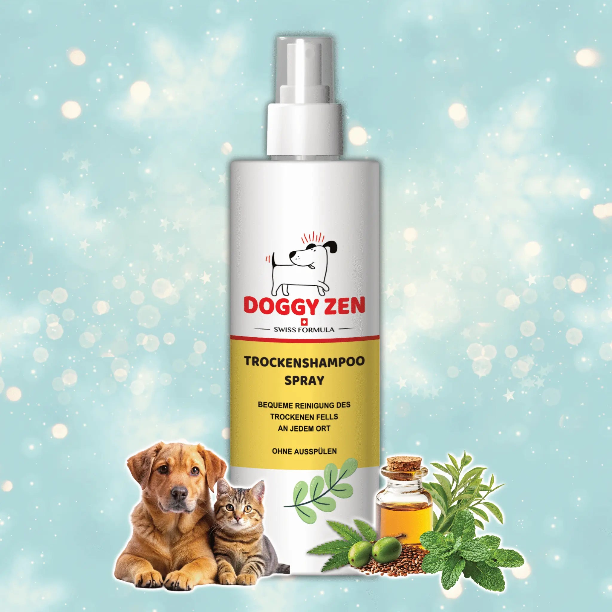 TROCKENSHAMPOO_SPRAY_OHNE_AUSSPÜLEN_DOGGY_ZEN_DEUTSCHLAND